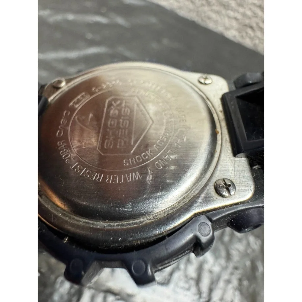 Casio G Shock G-2300 Tough Solar 2184 World Time Shock Resist Watch Black